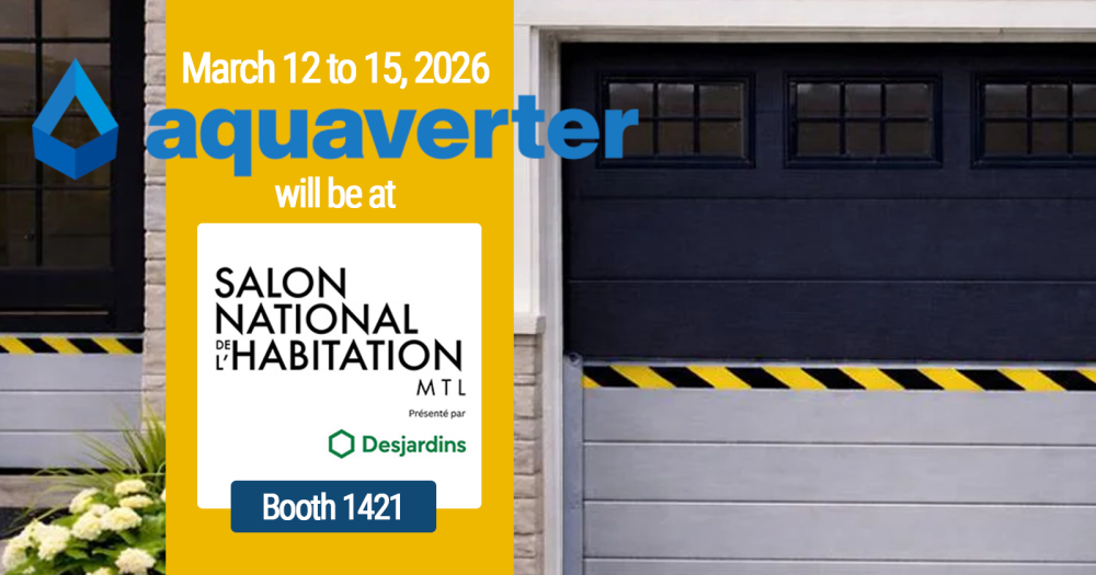 Aquaverter at Salon National de l’Habitation Montreal 2026